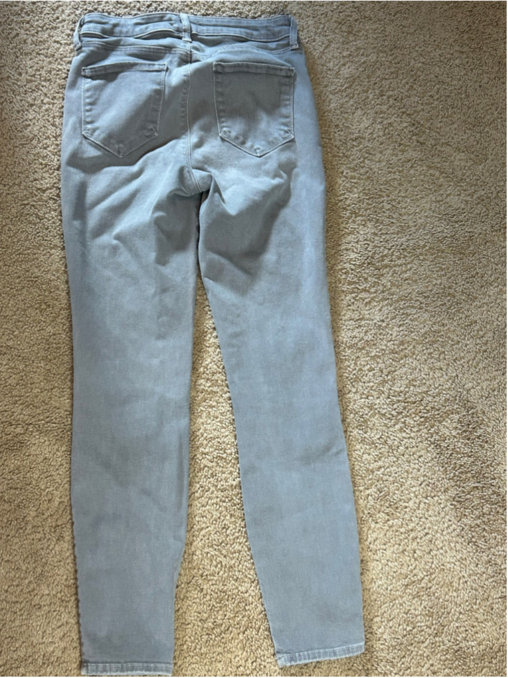 Girls L'Agence Skinny Jeans Size 26 Grey - Picture 2 of 11